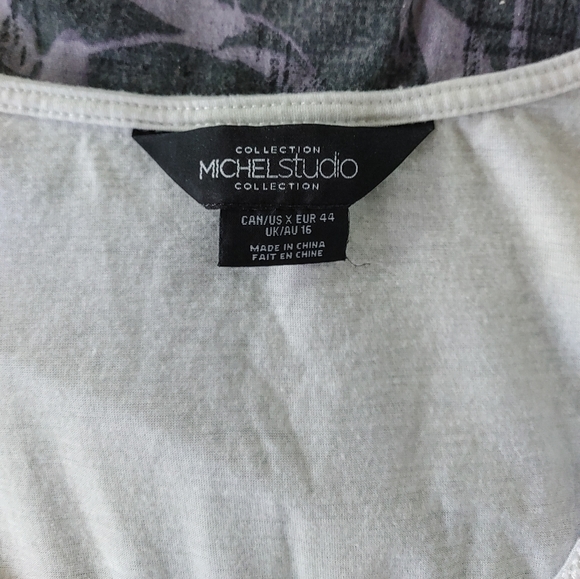 Michel Studio White Lace Layered Tank - Picture 4 of 9